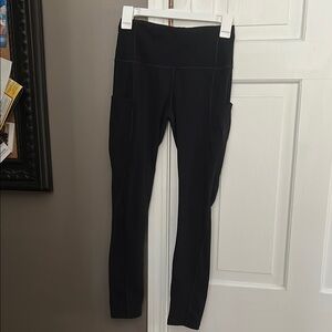 Black High-Waisted Leggings